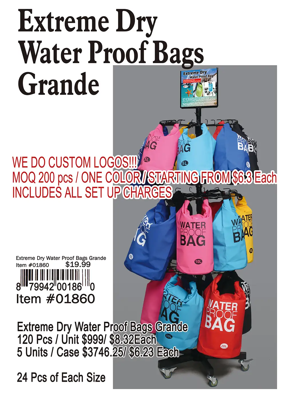 Extreme Drywater Proof Bags Grande